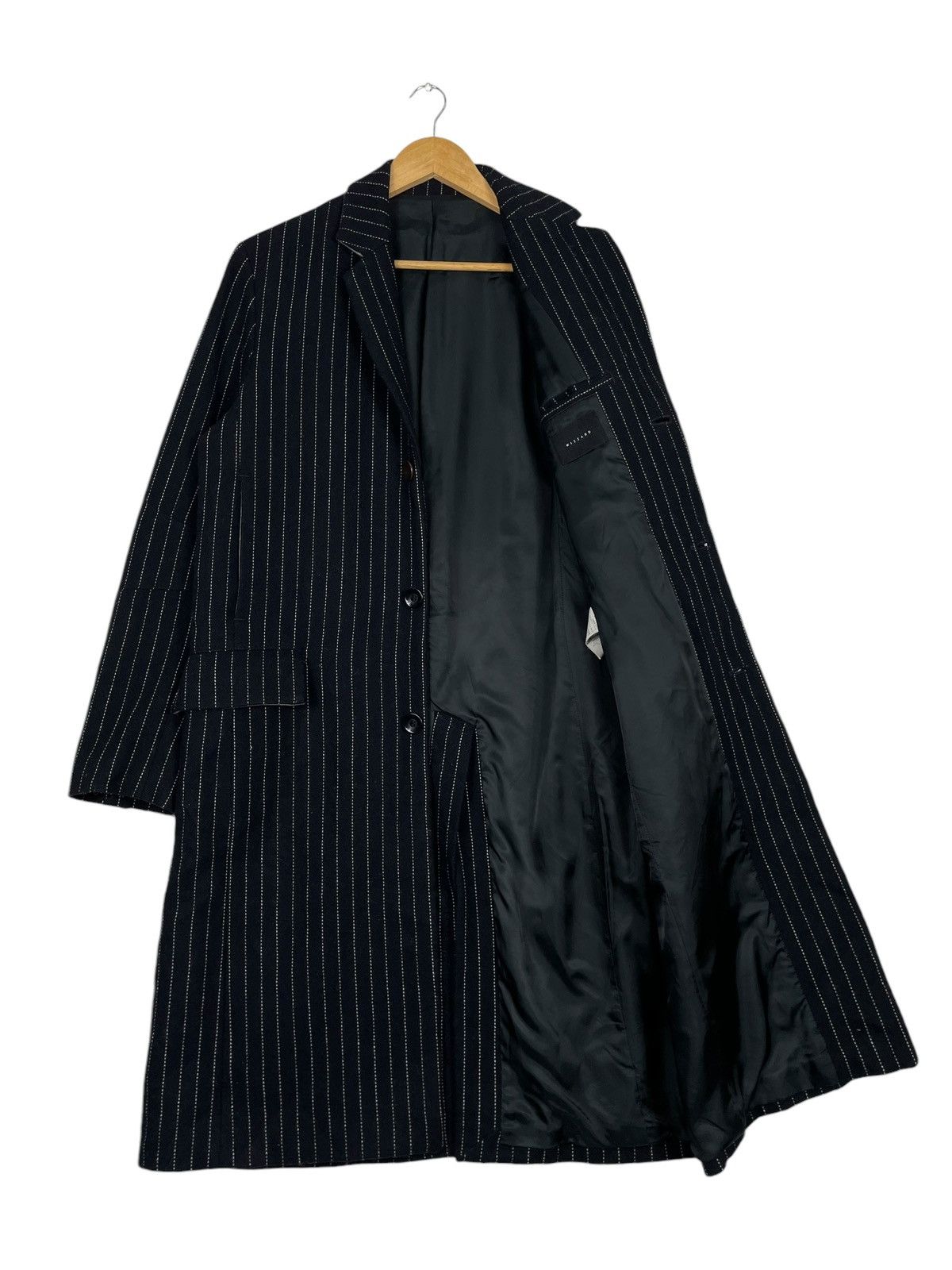 Japanese Brand × Wizzard 💥WIZZARD JAPAN SMART BLACK OVERCOAT Size US M / EU 48-50 / 2 - 9 Thumbnail