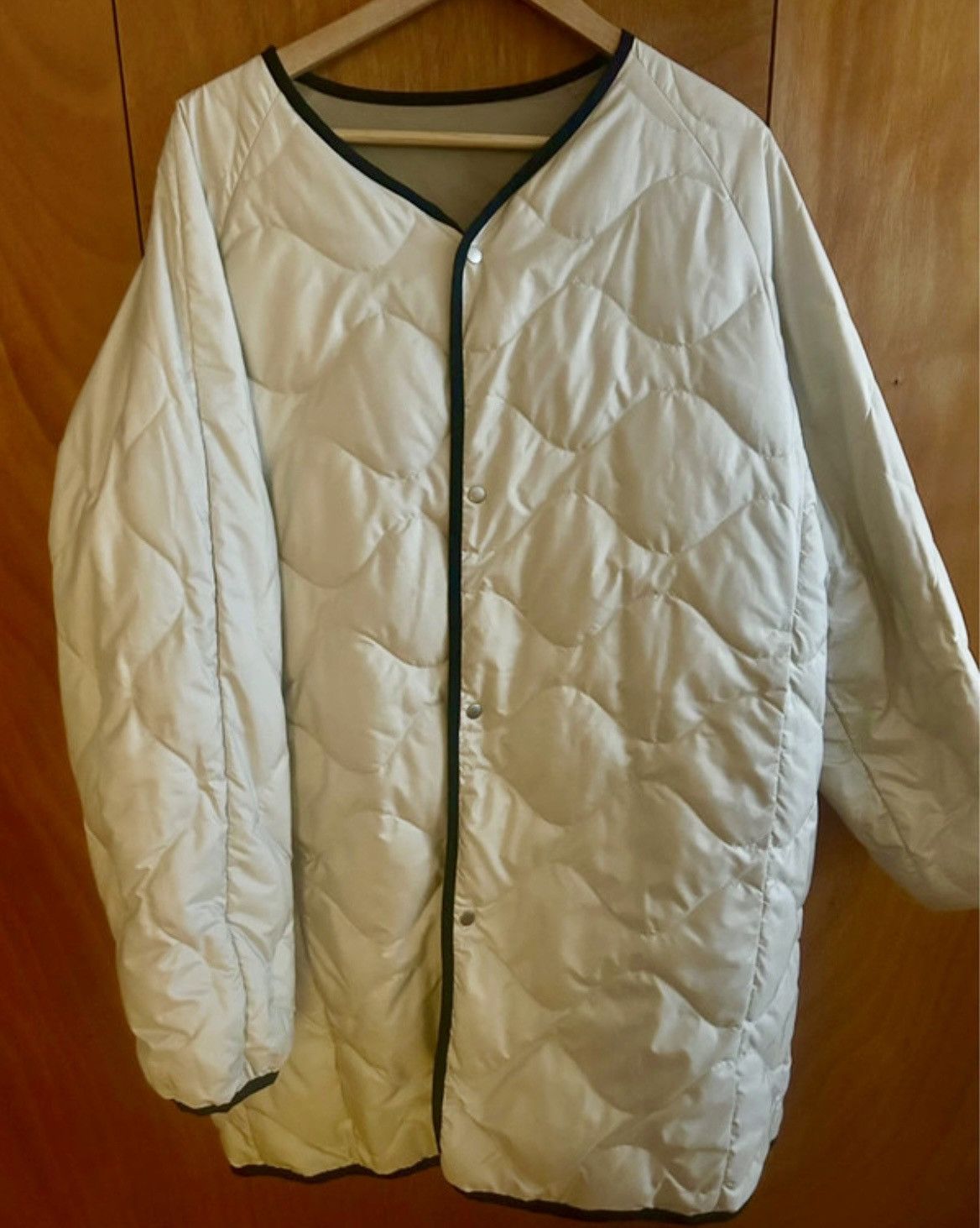 Nanamica Nanamica Reversible Down Coat KODENSHI Beige M Size US M / EU 48-50 / 2 - 7 Thumbnail