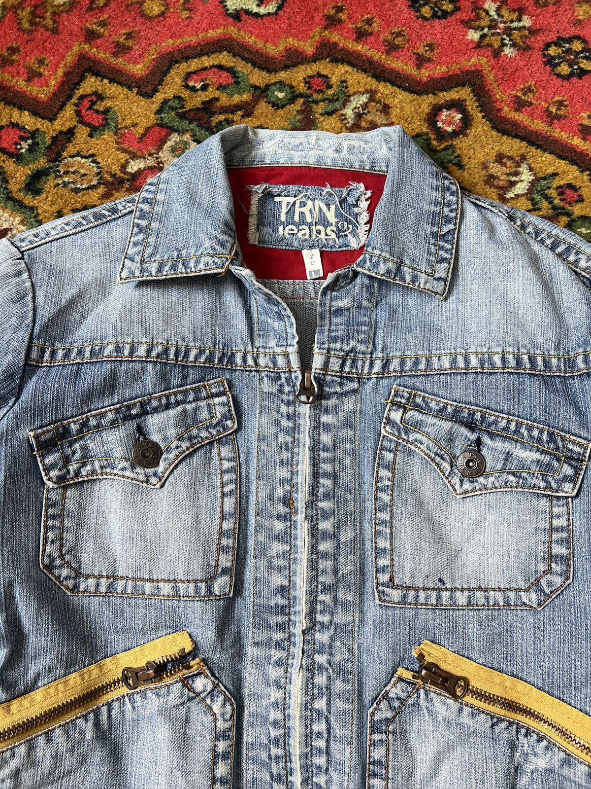 Diesel Racing style washed diesel japanese trucker jacket hype Size US L / EU 52-54 / 3 - 2 Thumbnail