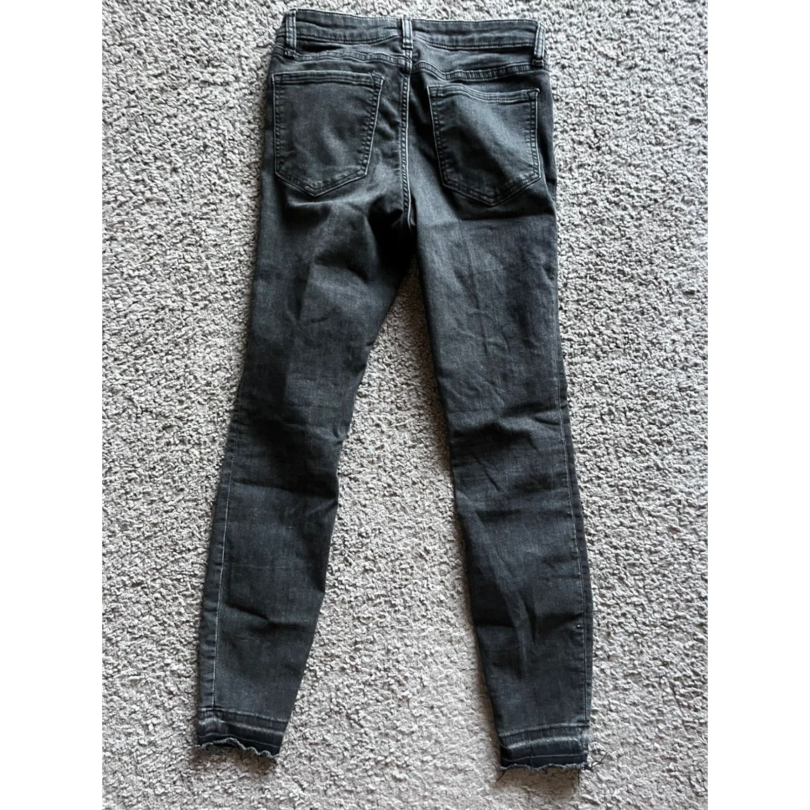 Gap Gap Jeans Womens 27 Black Solid Jegging Denim Size 27" / US 4 / IT 40 - 3 Thumbnail