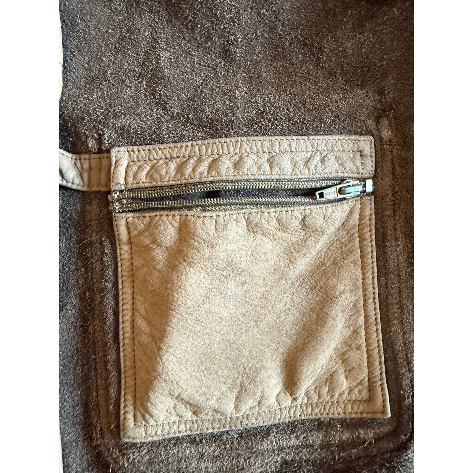 Orvis Vintage Orvis Leather Bandera Suede Blazer Mesh Lined Size US S / EU 44-46 / 1 - 12 Thumbnail