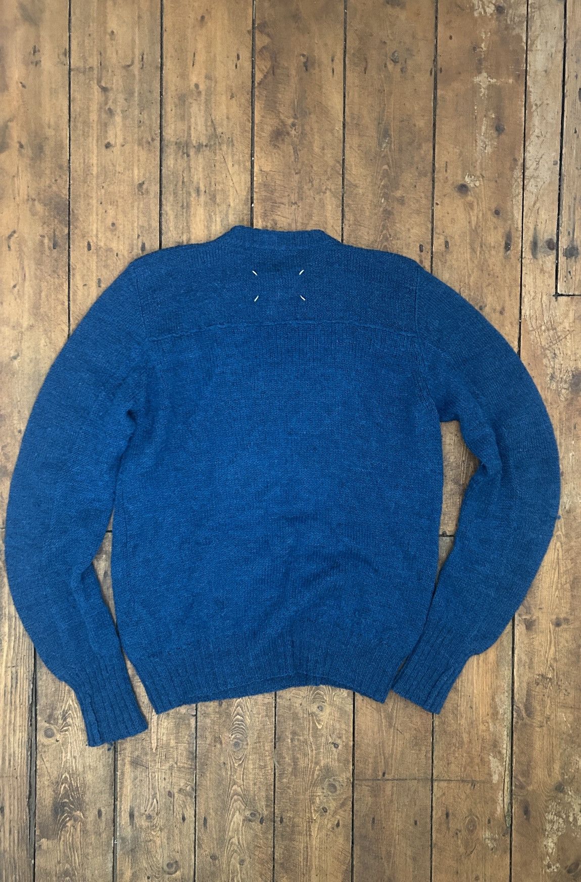 Maison Margiela Maison Margiela Curved Knit Mohair Sweater Size US S / EU 44-46 / 1 - 3 Thumbnail