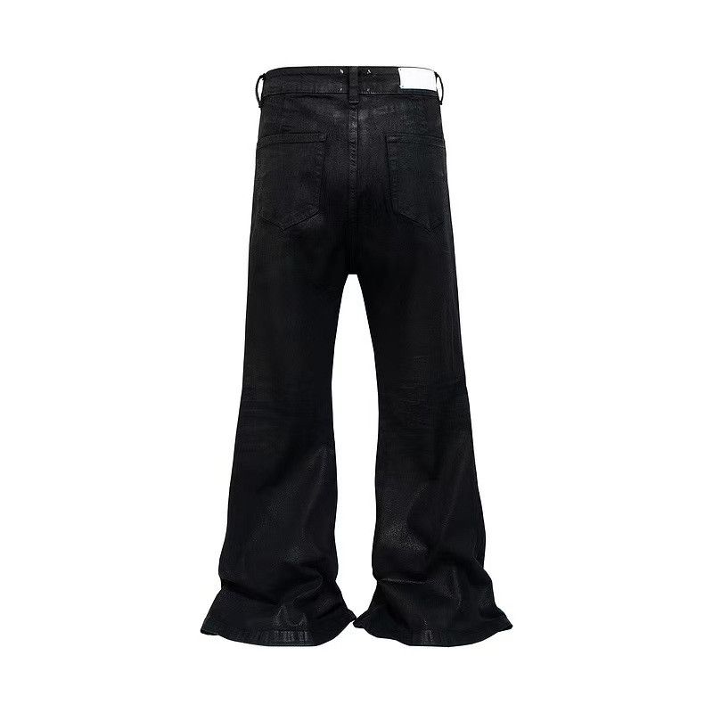 Japanese Brand × Jean Dark style street baggy micro flare jeans Size US 30 / EU 46 - 2 Thumbnail