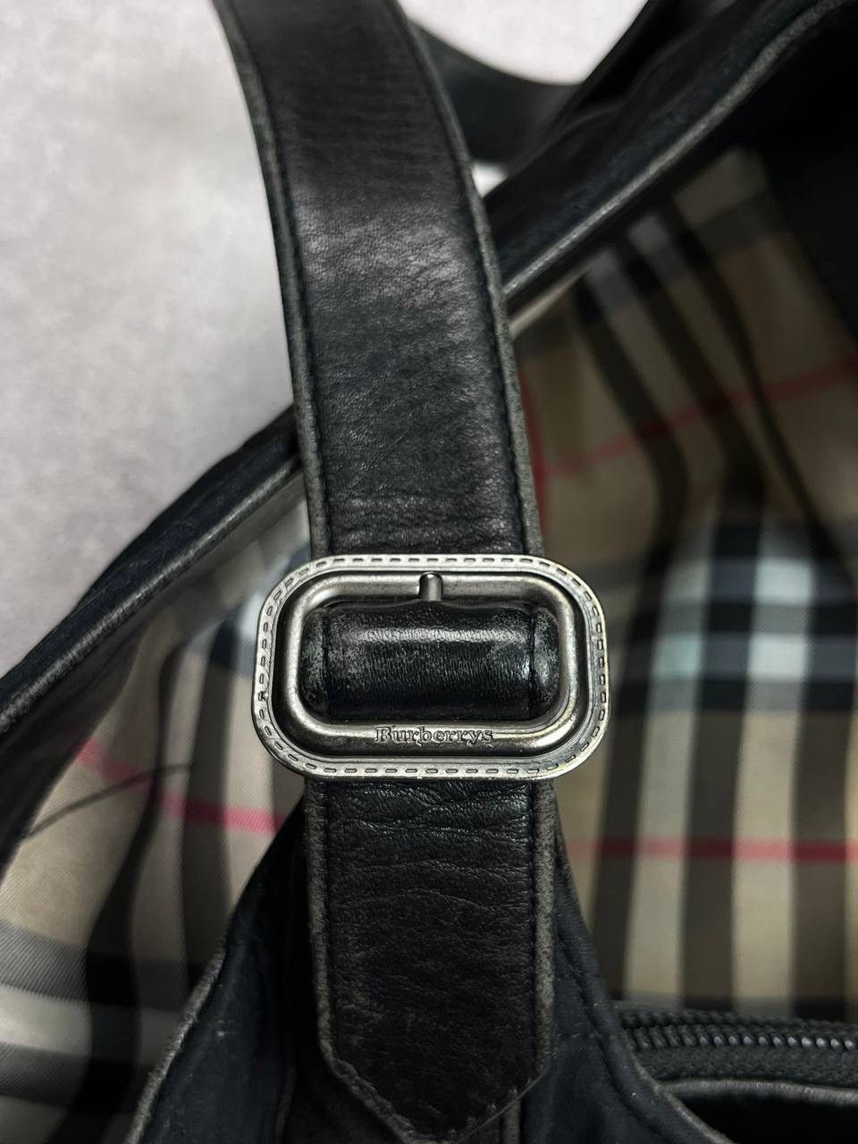 Burberry Vintage Burberry Nova Check Y2K Bag Very Rare Size ONE SIZE - 3 Thumbnail