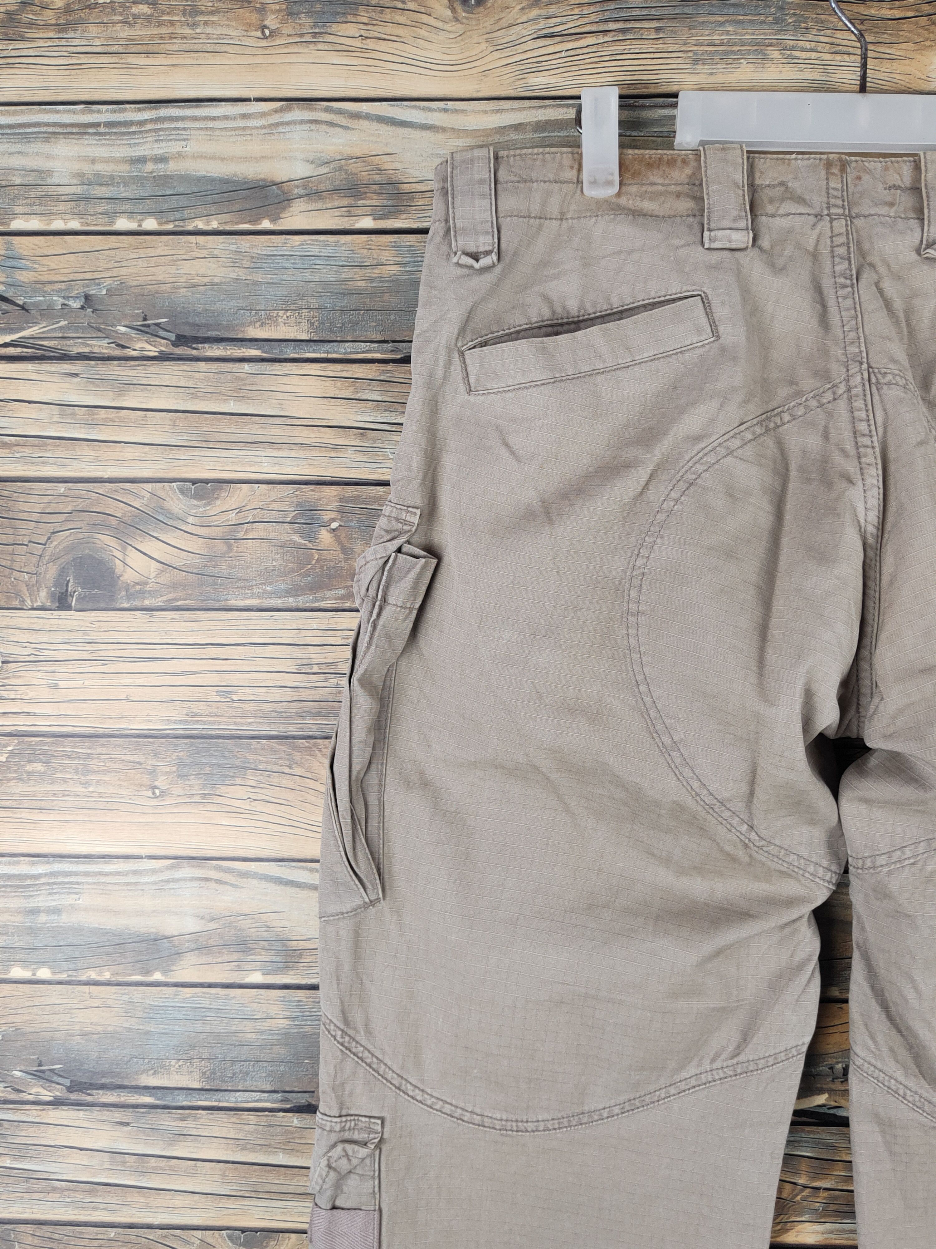 Alpha Industries DL Alpha Industries Beige Multipocket Cargo Pants #2370 Size US 36 / EU 52 - 8 Thumbnail
