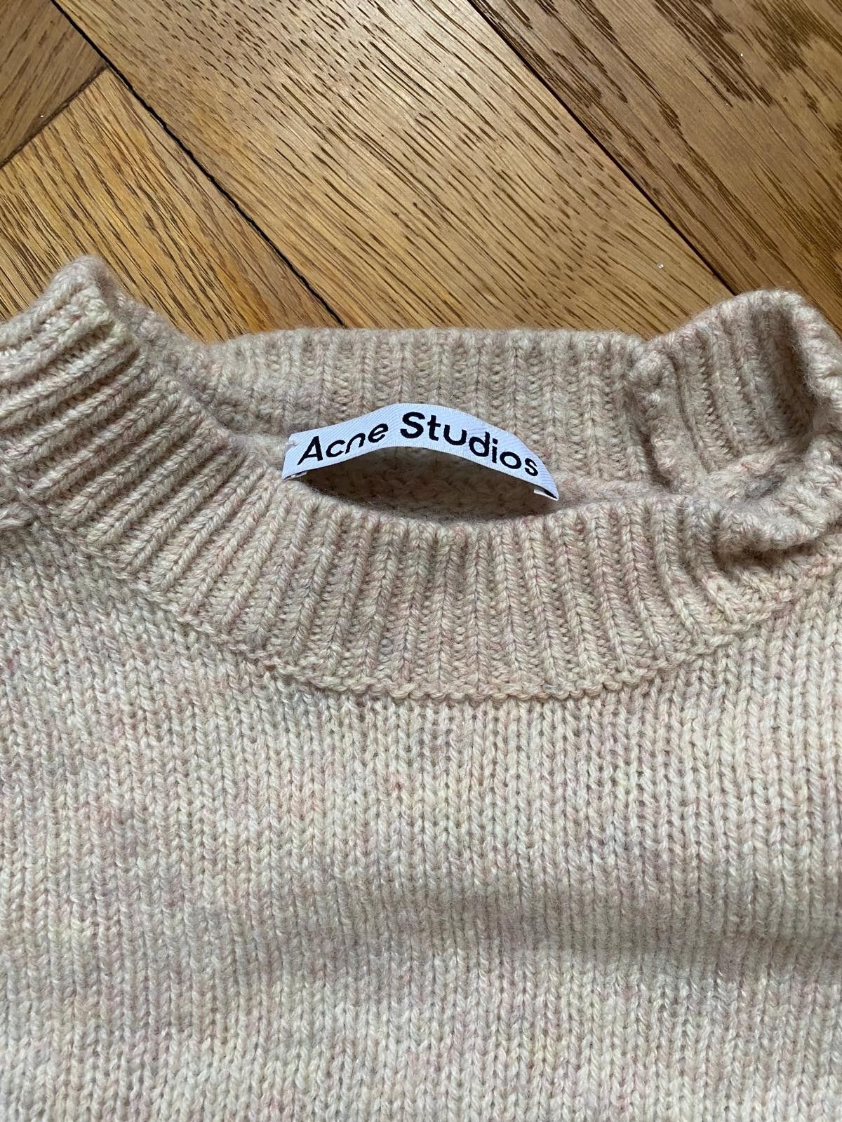 Acne Studios Acne Studios - Wool Melange Crinkled Hem Knit (S) Size US S / EU 44-46 / 1 - 3 Thumbnail