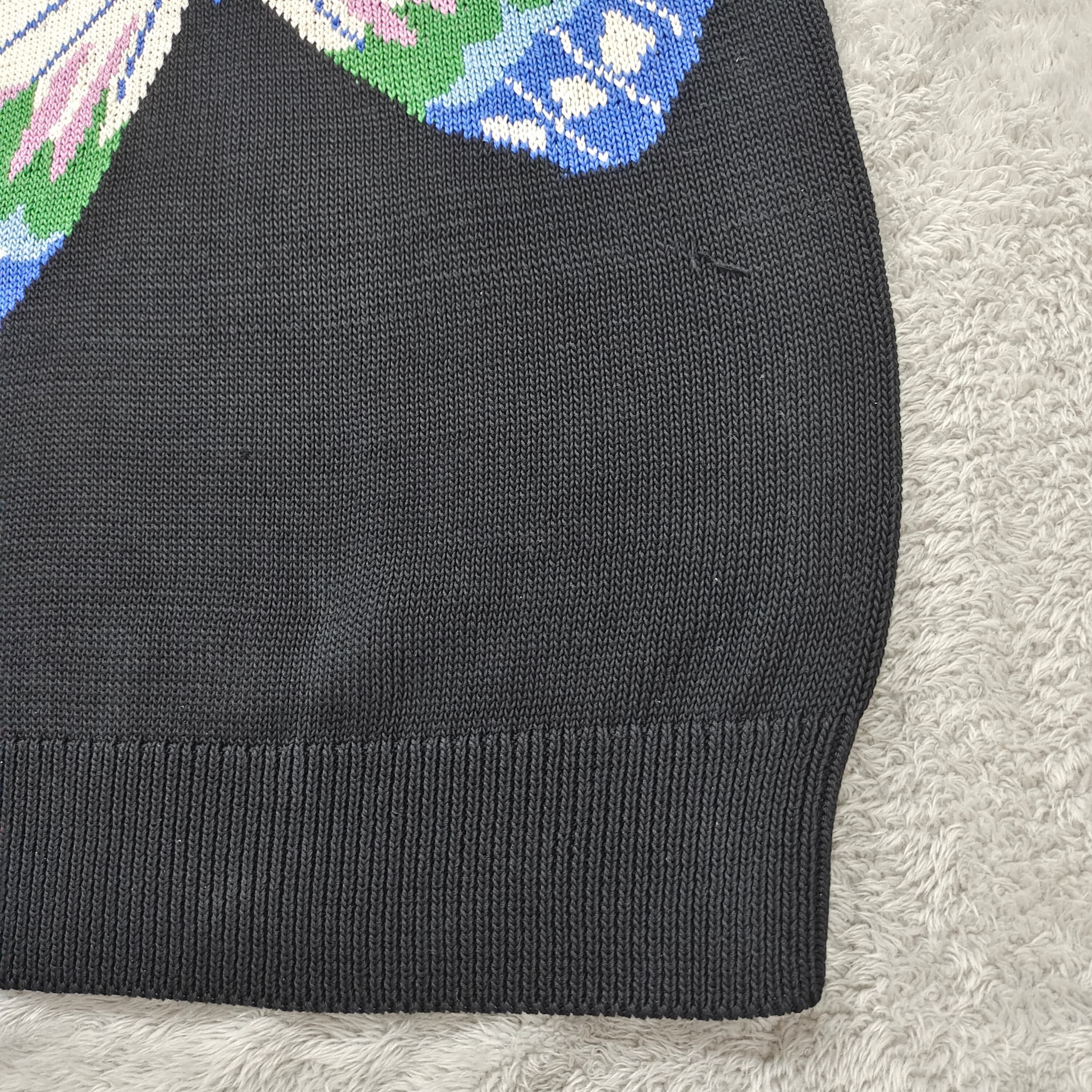 Hanae Mori VINTAGE HANAE MORI SOFT SPORT SHORT SLEEVE KNITTED SWEATER Size M / US 6-8 / IT 42-44 - 6 Thumbnail