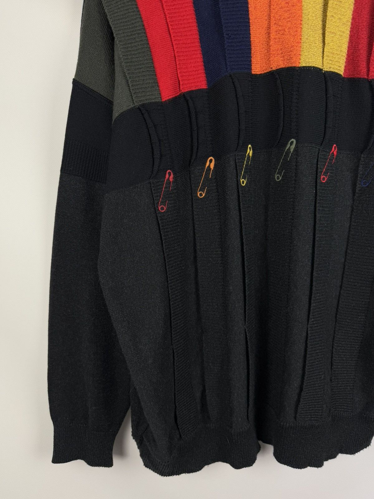 Carlo Colucci × Vintage Carlo Colucci Men’s 3D Knit Cotton / Wool Sweater Pullover Size US XL / EU 56 / 4 - 7 Thumbnail