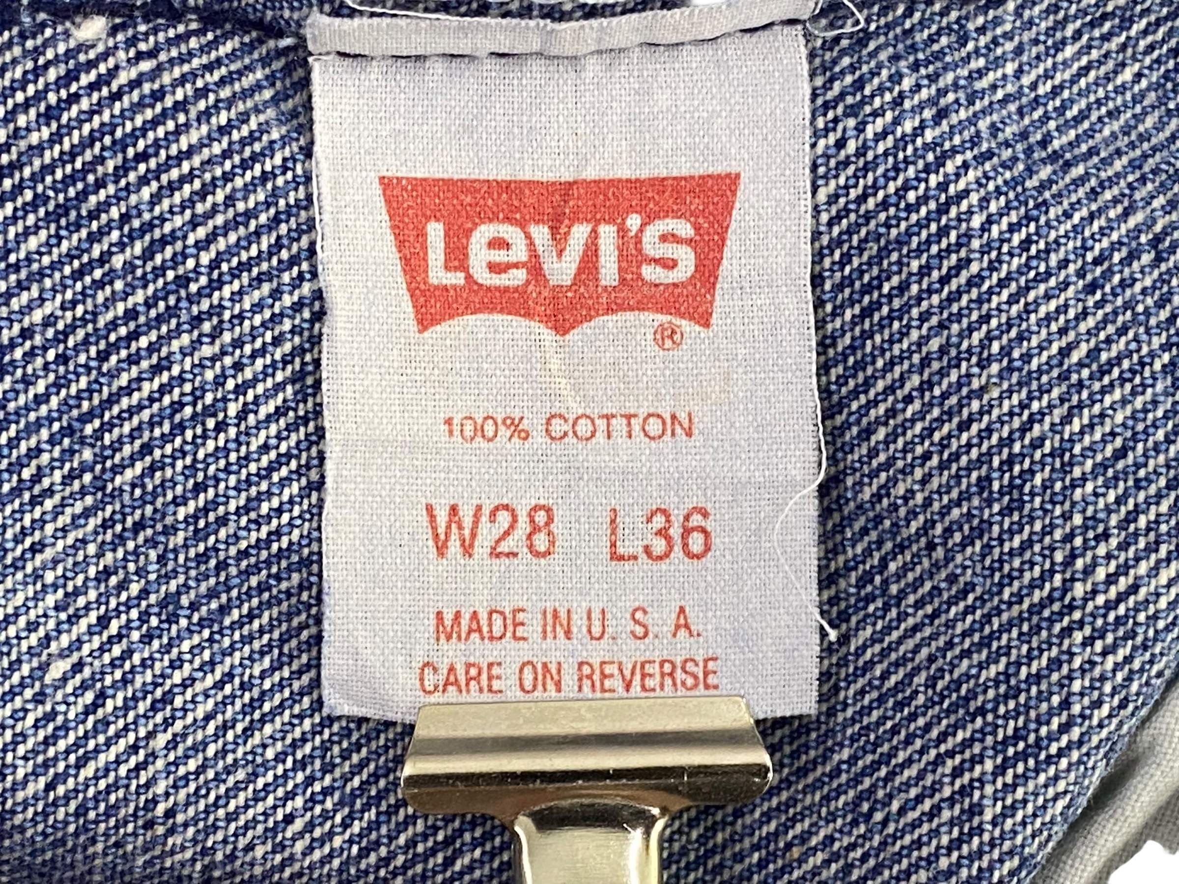 Levi's Levis 501-0000 Jeans 90s Vintage Levis Jeans Size 25" / US 0 / IT 36 - 9 Thumbnail
