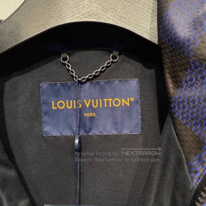 Louis Vuitton Louis Vuitton Blue checkerboard pearl embroidered slogan j Size US S / EU 44-46 / 1 - 3 Thumbnail