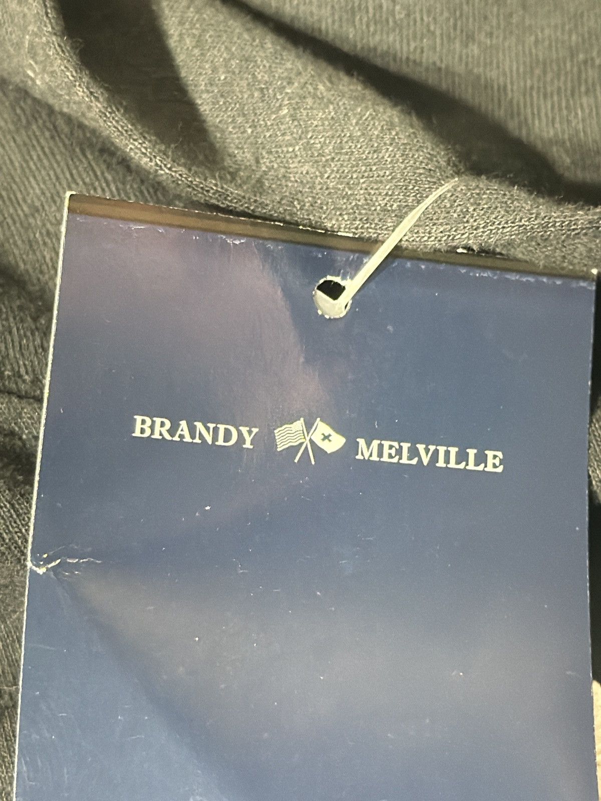 Brandy Melville Vintage blue crop top from Brandy Melville Size ONE SIZE - 2 Thumbnail