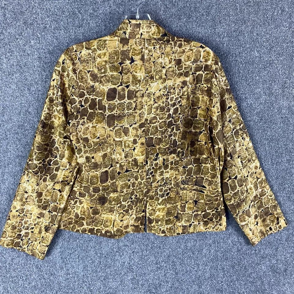 Chicos Chico's Top Women's Size 0 100% Silk Cardigan Adults Size XS / US 0-2 / IT 36-38 - 8 Thumbnail