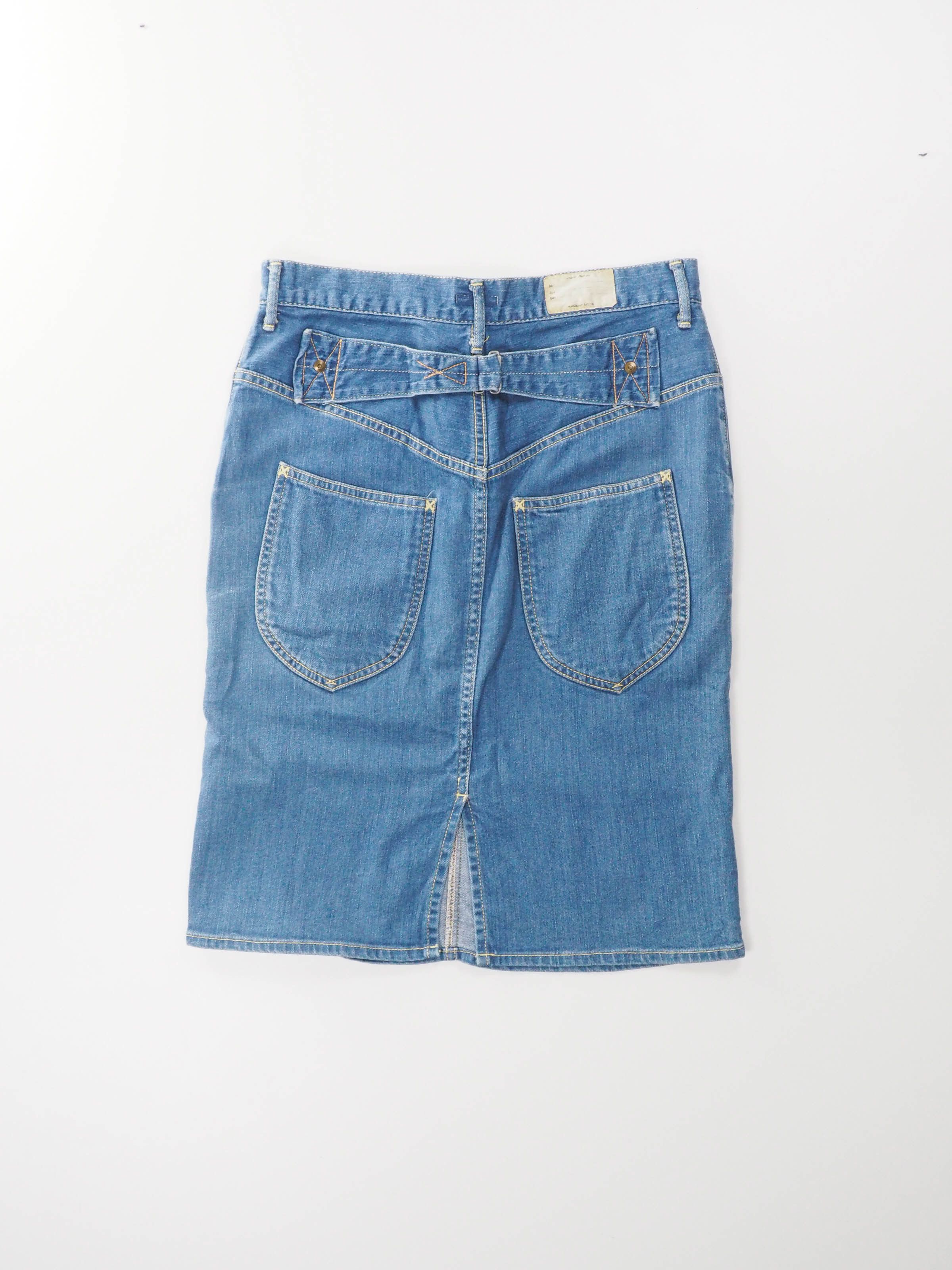 Kapital Kapital denim midi skirt Size 28" / US 6 / IT 42 - 5 Thumbnail