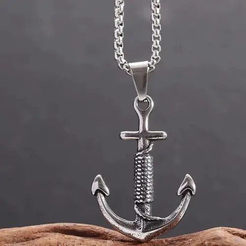 Jewelry New Anchor Pendant Necklace Size ONE SIZE - 4 Thumbnail