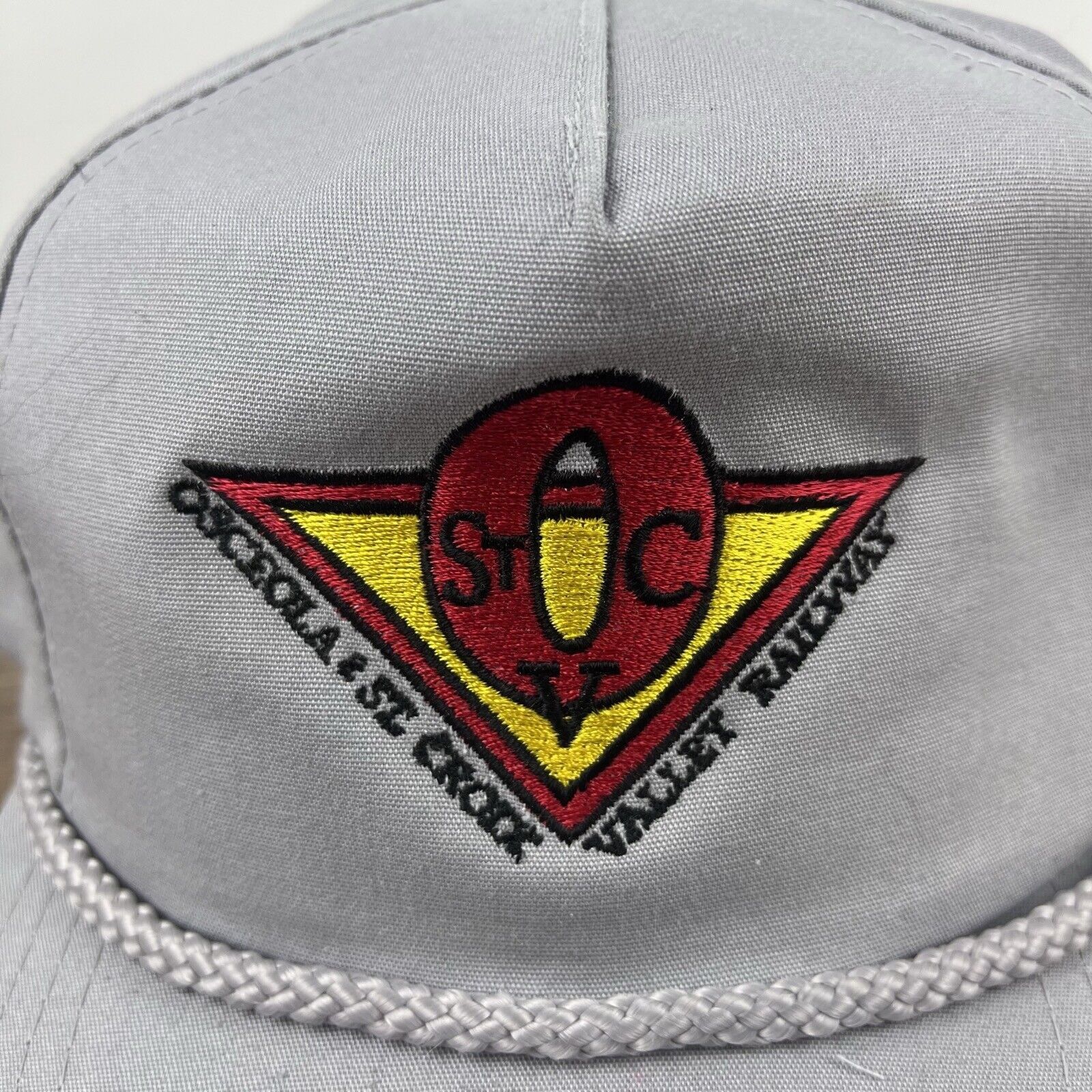 Other Osceola St Croix Hat Valley Railway Snapback Hat Gray Hat Ad Size ONE SIZE - 9 Thumbnail