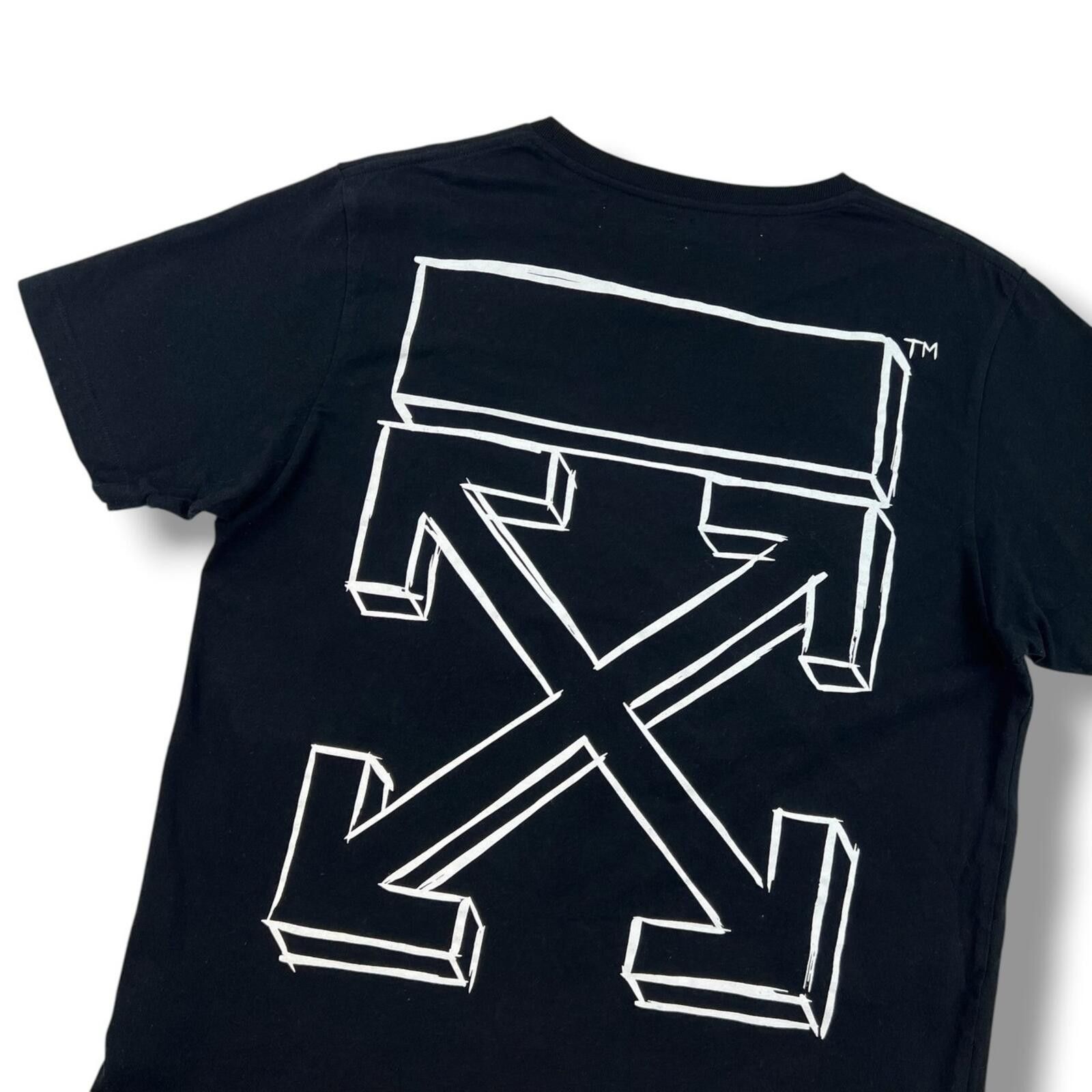Off-White Off-White 3D Marker Arrows Black T Shirt Size US L / EU 52-54 / 3 - 1 Thumbnail