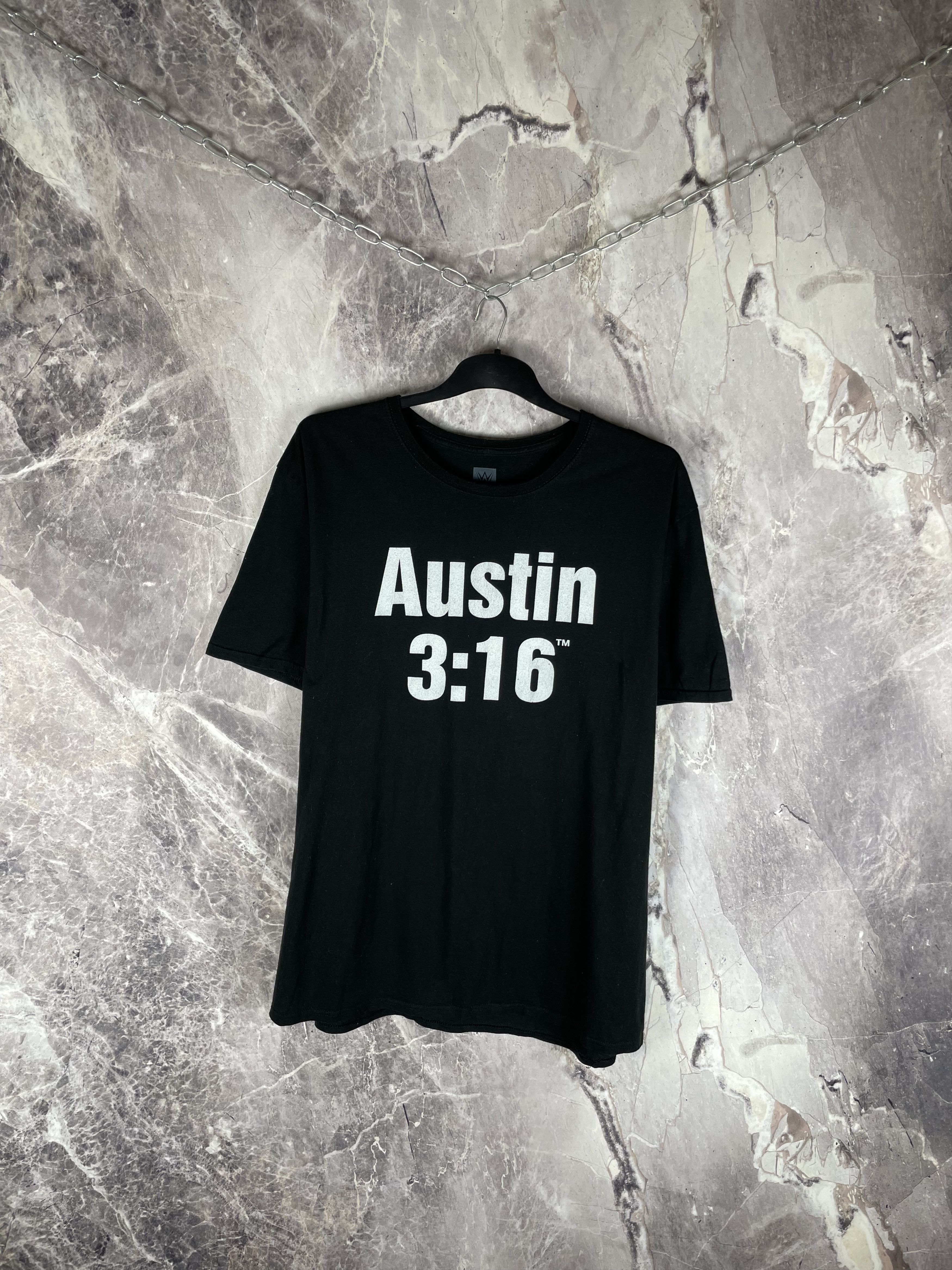 WWE Vintage Stone Cold Steve Austin 3:16 WWE skulls tee 90’s Size US XXL / EU 58 / 5 - 4 Thumbnail