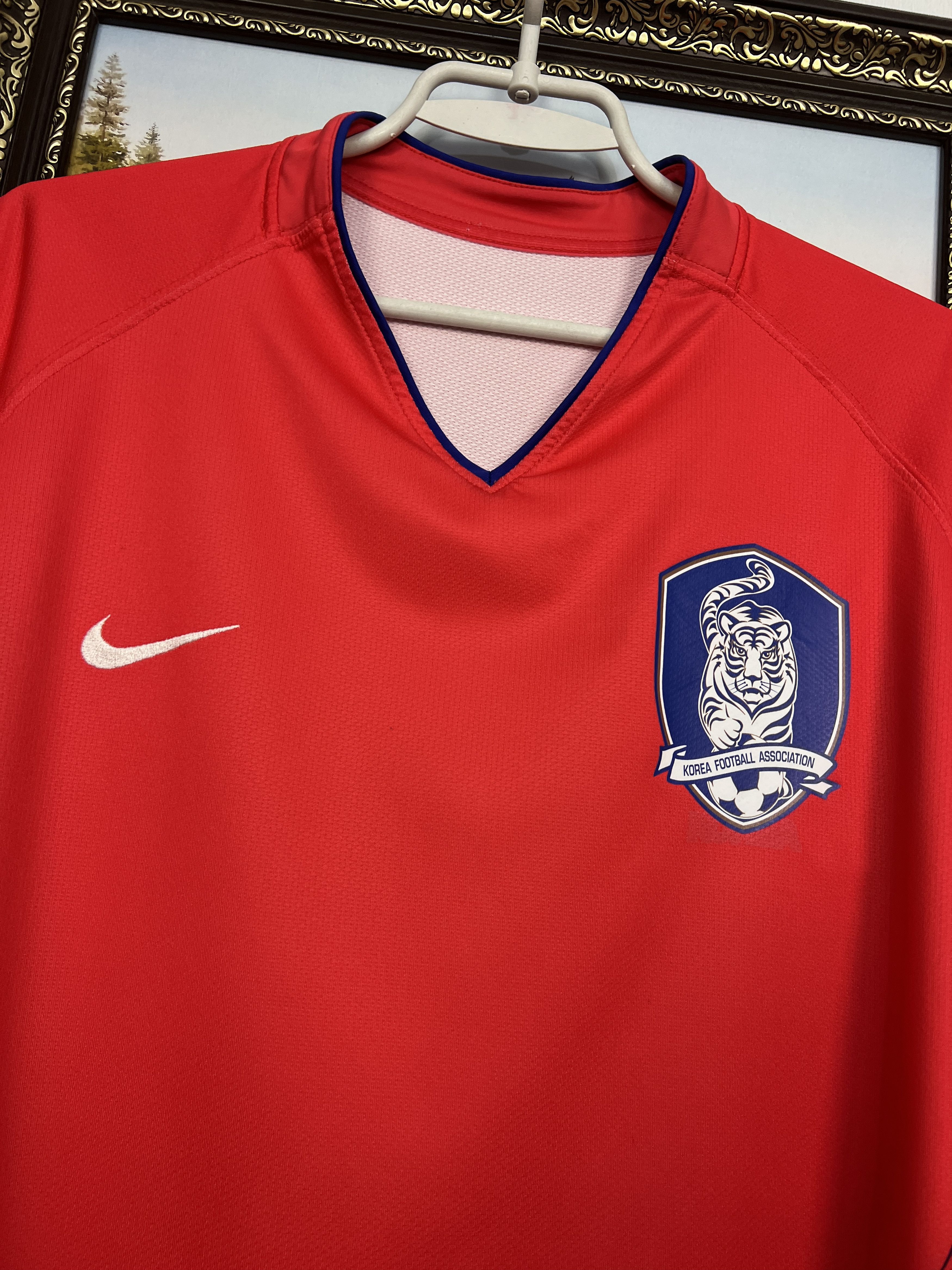 Nike South Korea football shirt Soccer Jersey Trikot National Size US XXL / EU 58 / 5 - 3 Thumbnail