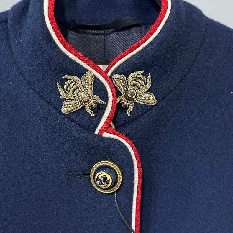 Gucci Gucci Double G Button Coat-2506 Size M / US 6-8 / IT 42-44 - 4 Thumbnail