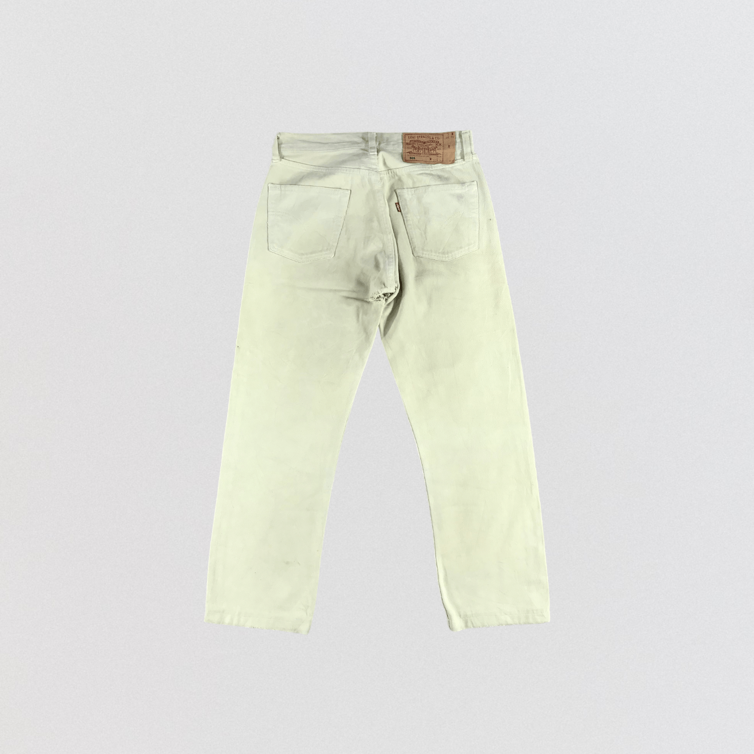 Levi's × Vintage Vintage 90s Light Wash Levis 501 Jeans-JM2519 Size US 30 / EU 46 - 2 Thumbnail