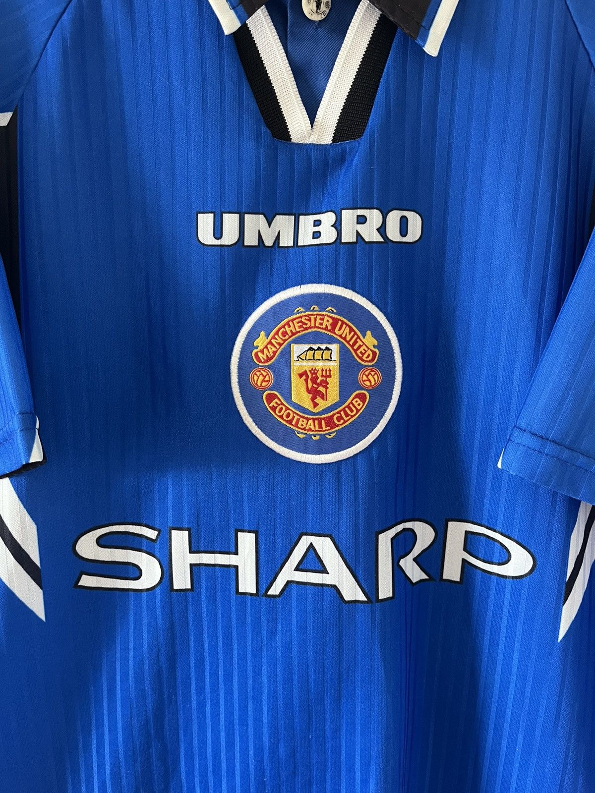 Manchester United umbro 1996-1998 trzecia Vintage — zdjęcie 2
