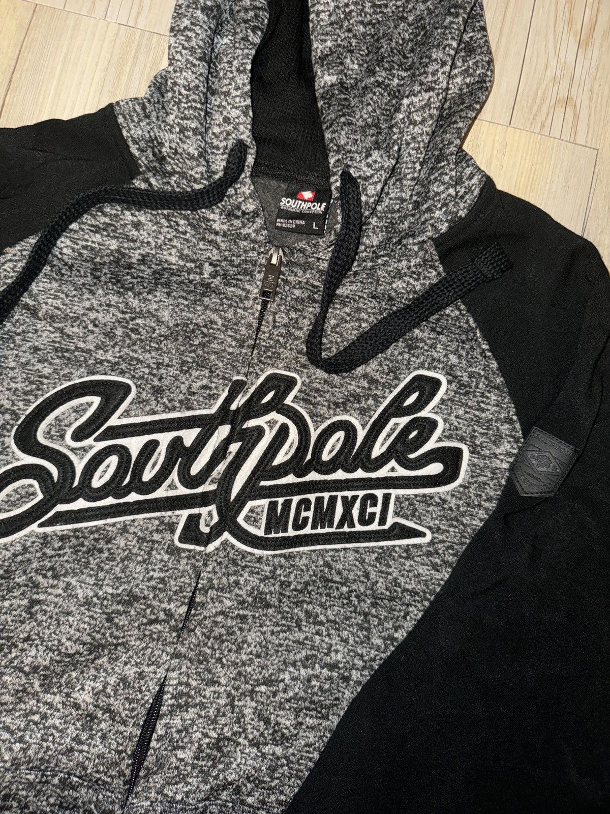 Southpole × Vintage SOUTHPOLE ZIP UP JACKET Y2K Size US L / EU 52-54 / 3 - 2 Thumbnail
