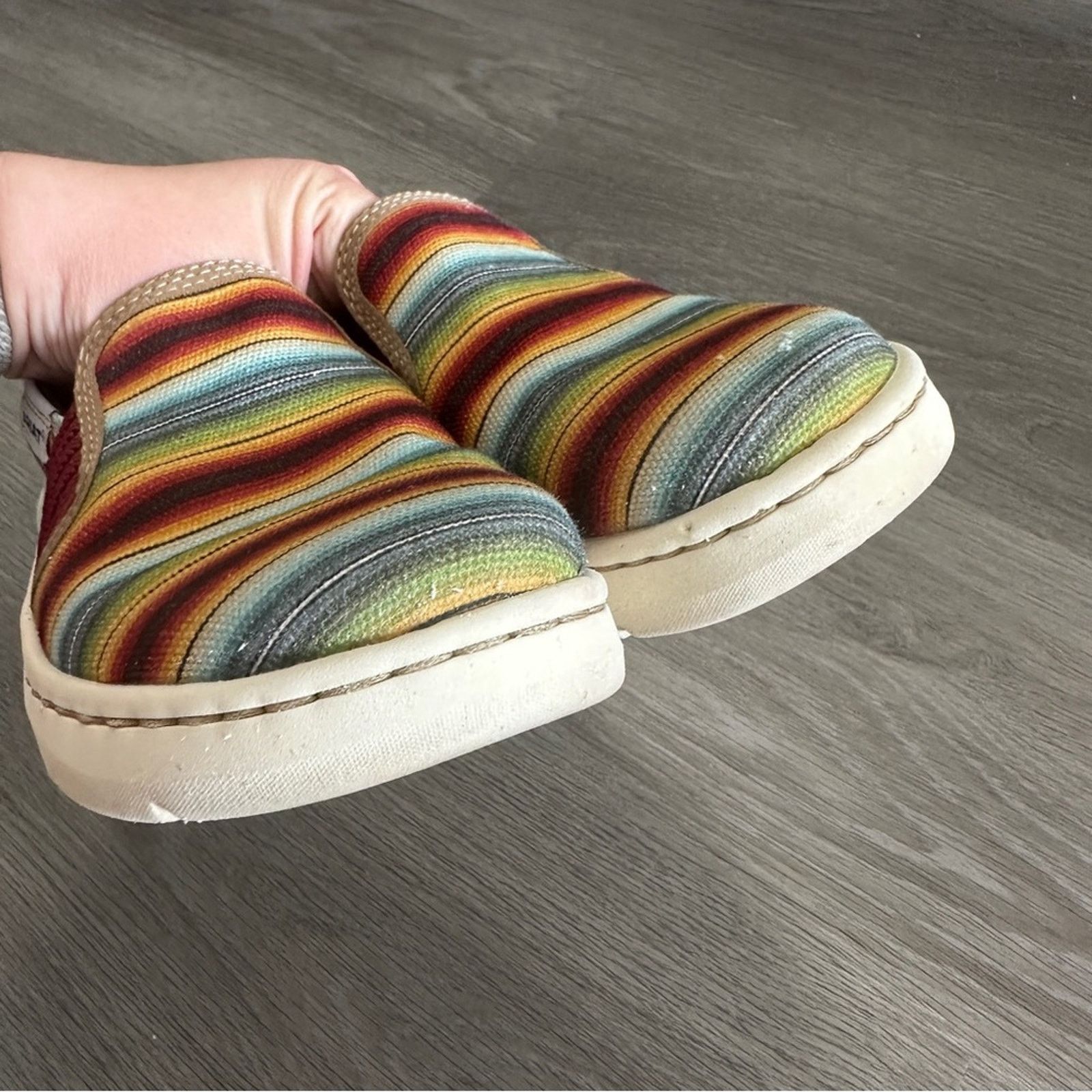 Ariat Ariat Ryder Old Muted Serape Slip On Flat Shoes Size 6 Size US 6 / IT 36 - 5 Thumbnail