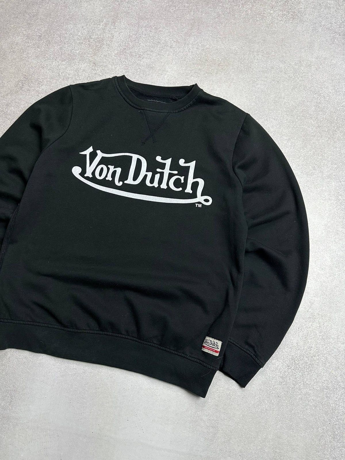 Von Dutch Vintage Von Dutch Big Logo Sweatshirt Rare M Size US M / EU 48-50 / 2 - 2 Thumbnail