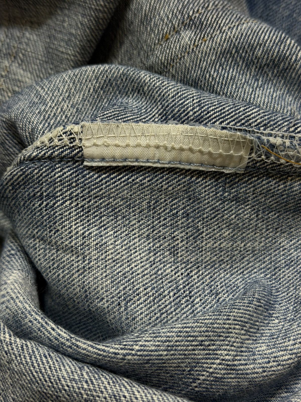 Levi's Vintage 90s Levis 505 Blue Faded Wash Distress Straight Leg Size US 32 / EU 48 - 7 Thumbnail