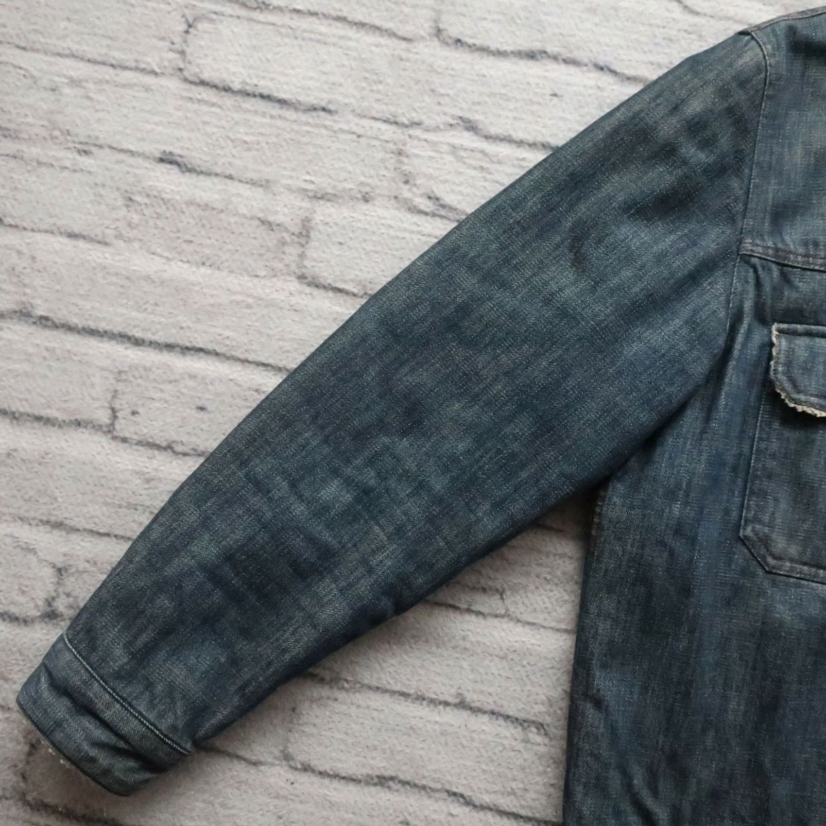 Gap Vintage Gap Trucker Jacket Shirt Mens Small Medium Wash Sherpa Lined 2005 Size US S / EU 44-46 / 1 - 4 Thumbnail