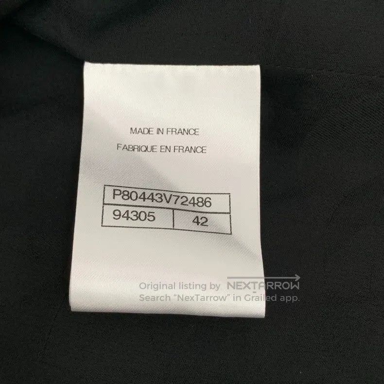 Chanel Chanel 25B black cotton hooded single-breasted long-sleeve Size M / US 6-8 / IT 42-44 - 6 Thumbnail