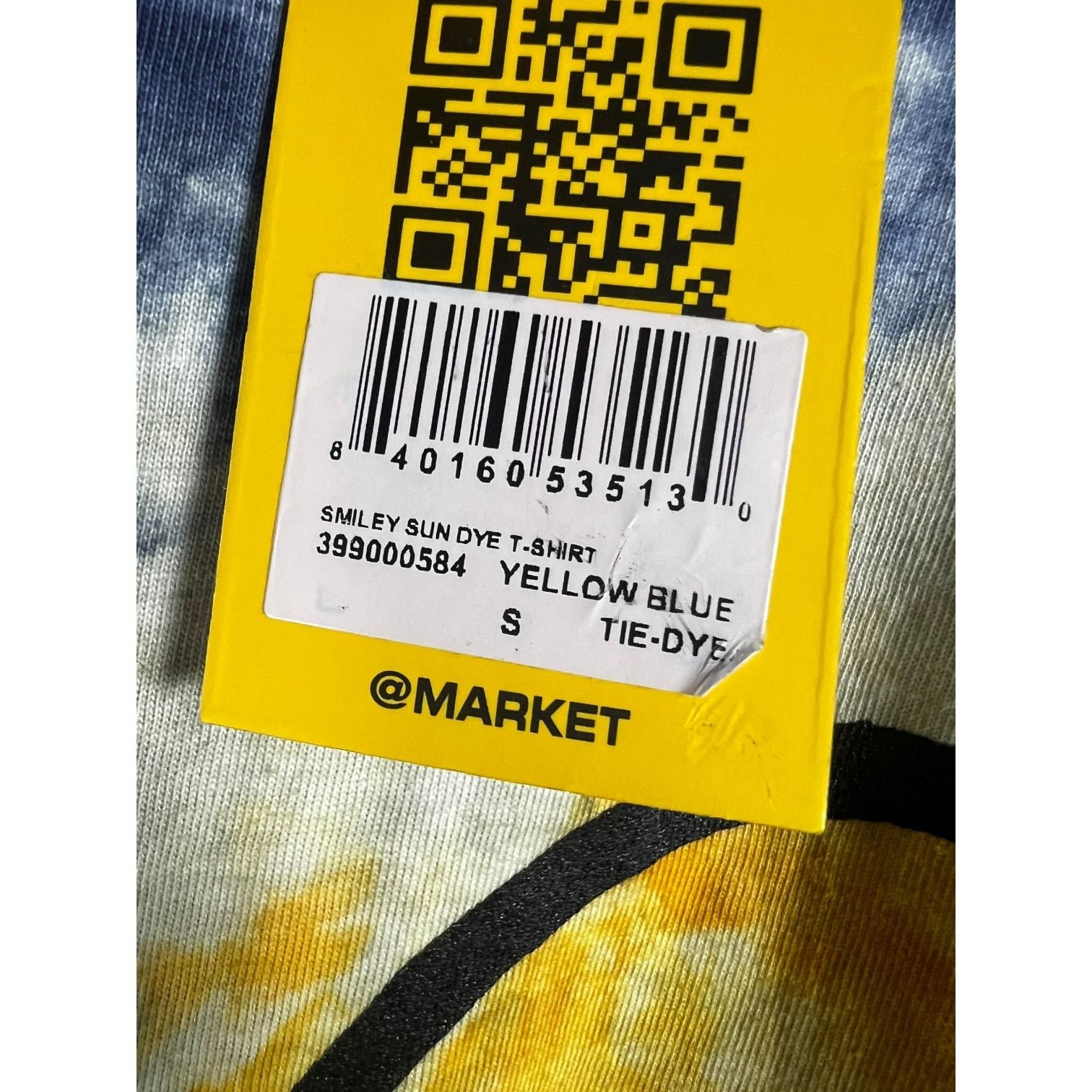 Market NWT Men's Market x Smiley Array Face Sun Tie-Dye T-Shirt - S Size US S / EU 44-46 / 1 - 5 Thumbnail