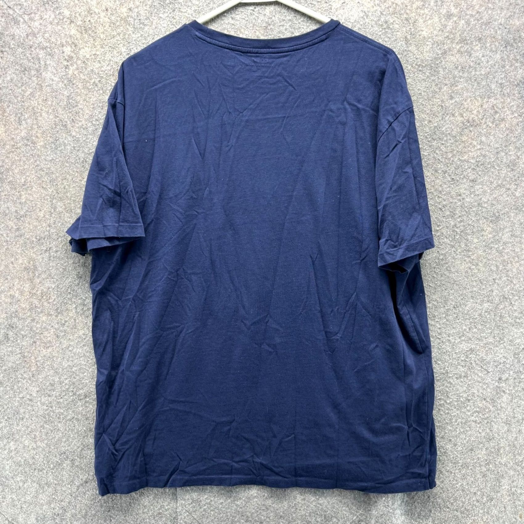 Polo Ralph Lauren VINTAGE Polo Ralph Lauren Shirt Mens Large Blue Navy Crewneck Classic Cotton Tee 1987 Size US L / EU 52-54 / 3 - 2 Thumbnail