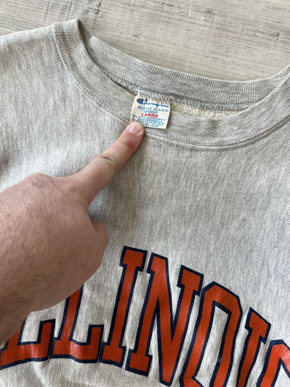 Champion Vintage 80’s Champion Reverse Weave Sweatshirt Crewneck Size US L / EU 52-54 / 3 - 3 Thumbnail