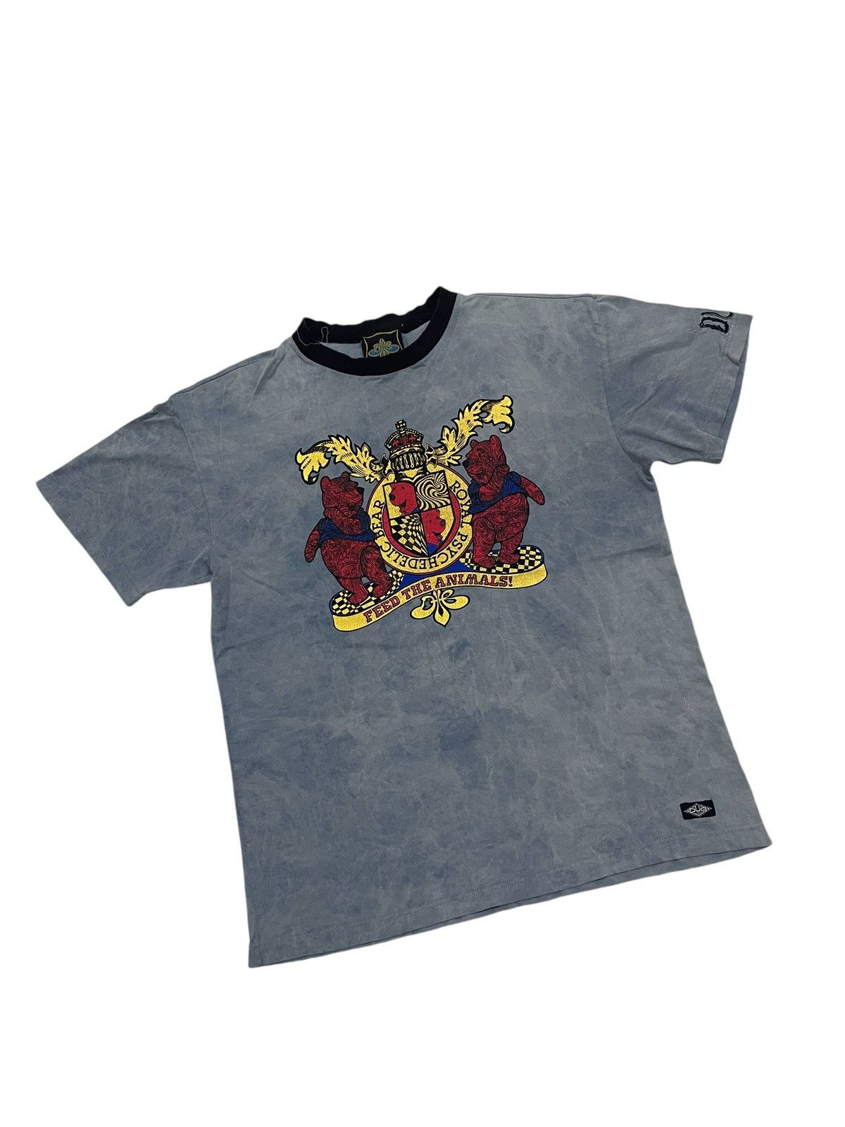 Vintage Vintage DUB FACTORY ROYAL PSYCHEDELIC BEAR TyeDie Tees Size US L / EU 52-54 / 3 - 6 Thumbnail