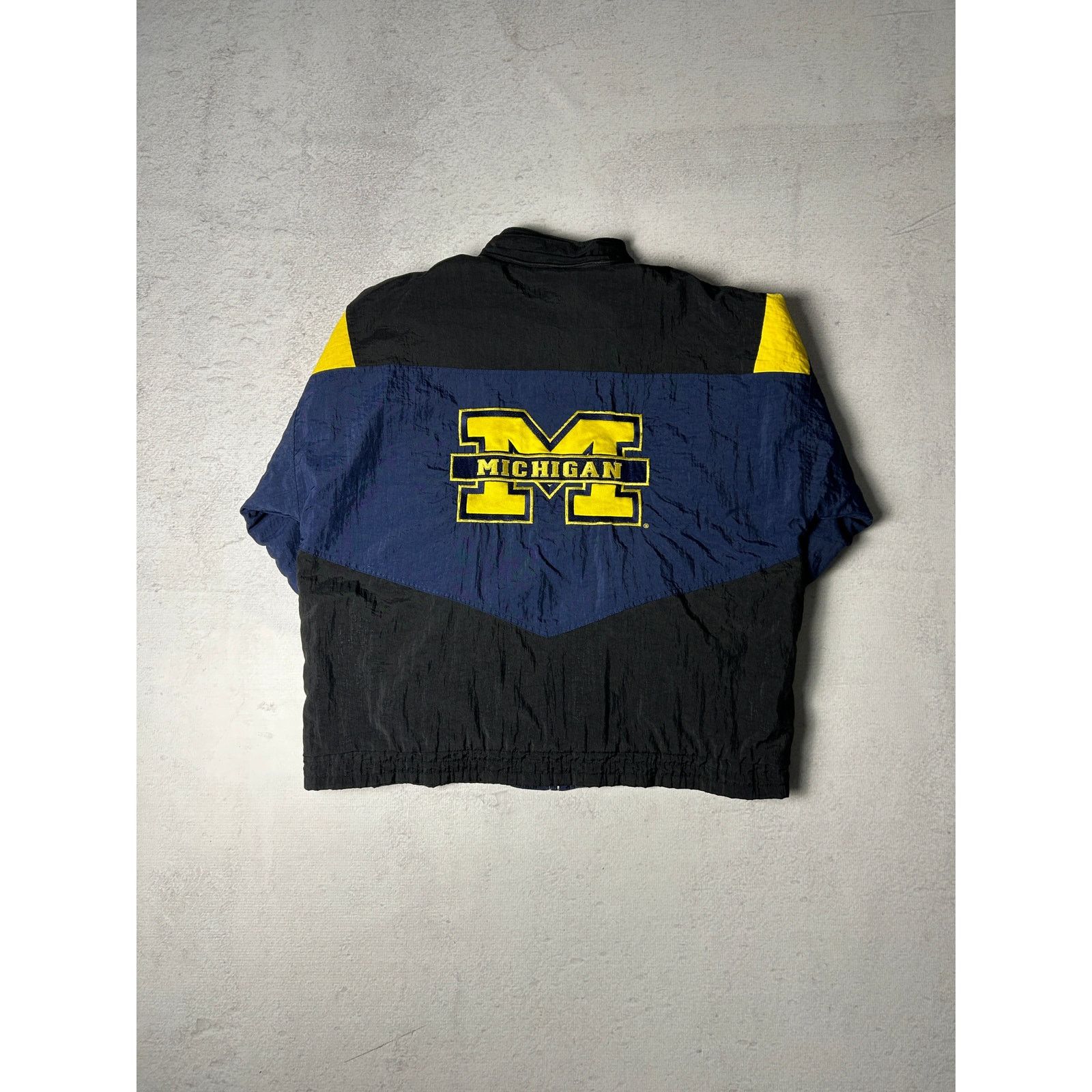 NCAA Vintage 90s NCAA Michigan Insulated Jacket - Men's Large Size US L / EU 52-54 / 3 - 2 Thumbnail
