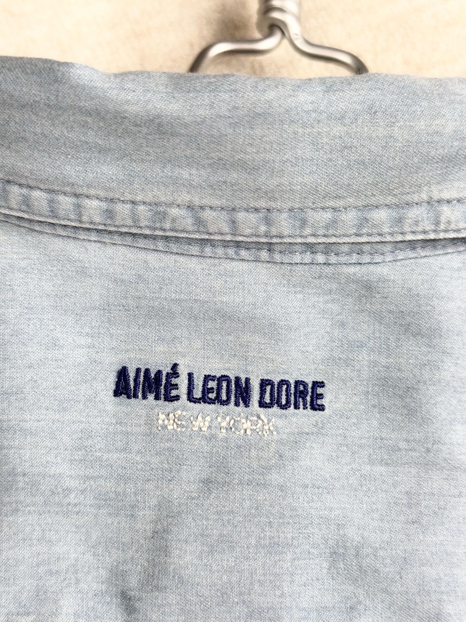 Aime Leon Dore New York Mets chambray shirt S Size US S / EU 44-46 / 1 - 10 Thumbnail