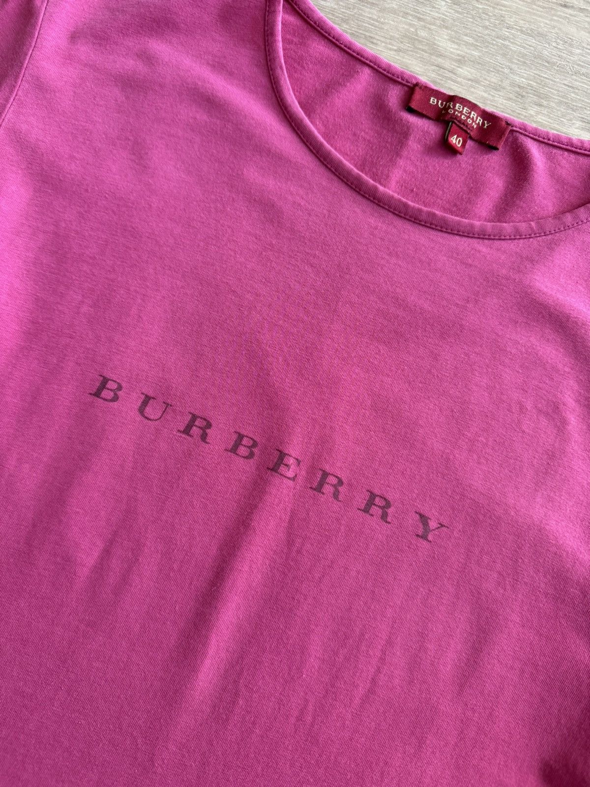 Burberry Burberry Vintage Logo Longsleeve Size S / US 4 / IT 40 - 6 Thumbnail