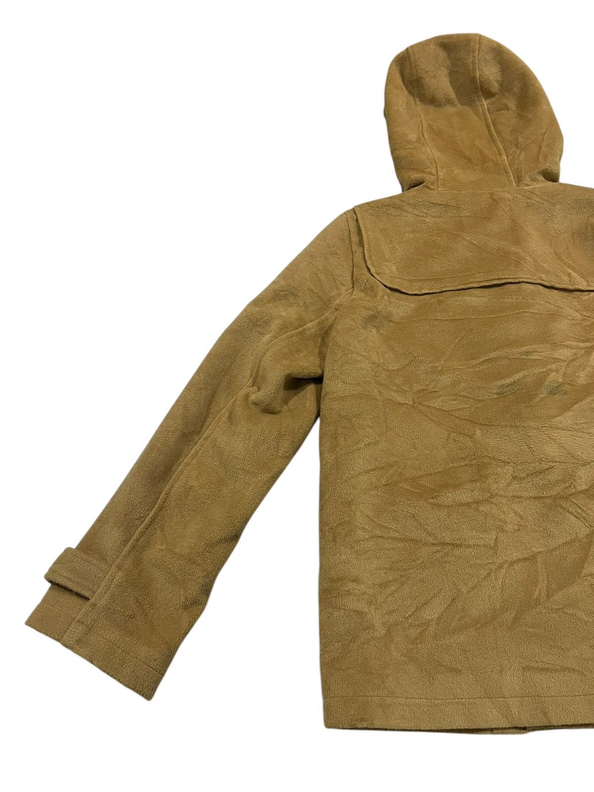 If Six Was Nine × Japanese Brand × Le Grande Bleu (L.G.B.) P.LATTE DUFFLE FUR RACCOON SUEDE JACKET Size US M / EU 48-50 / 2 - 9 Thumbnail