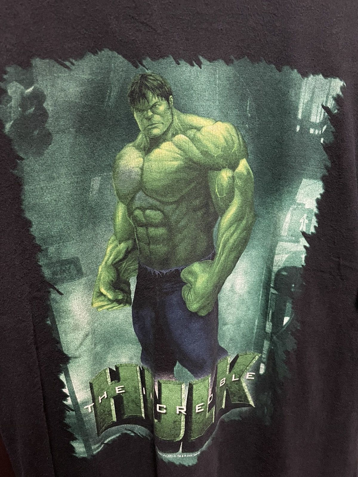 Marvel Comics 2008 The Incredible Hulk Movie Promo Tee Size US M / EU 48-50 / 2 - 3 Thumbnail