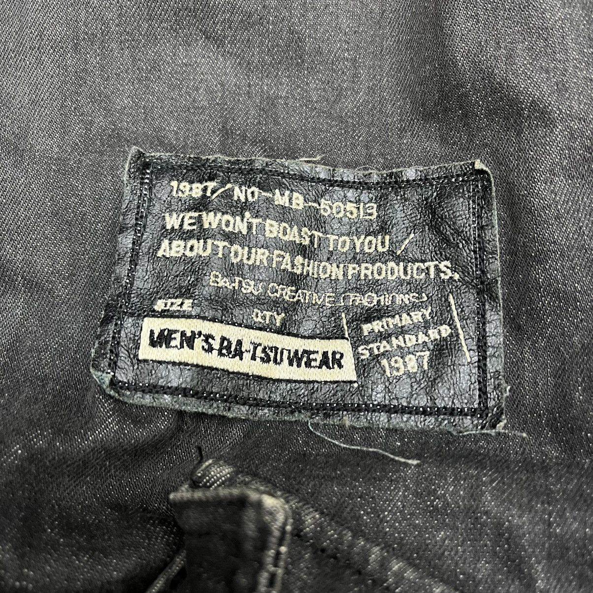 Japanese Brand × Vintage 1987s Mens Batsu CWU 45/P Denim Military Style Bomber Jacket Size US M / EU 48-50 / 2 - 8 Thumbnail