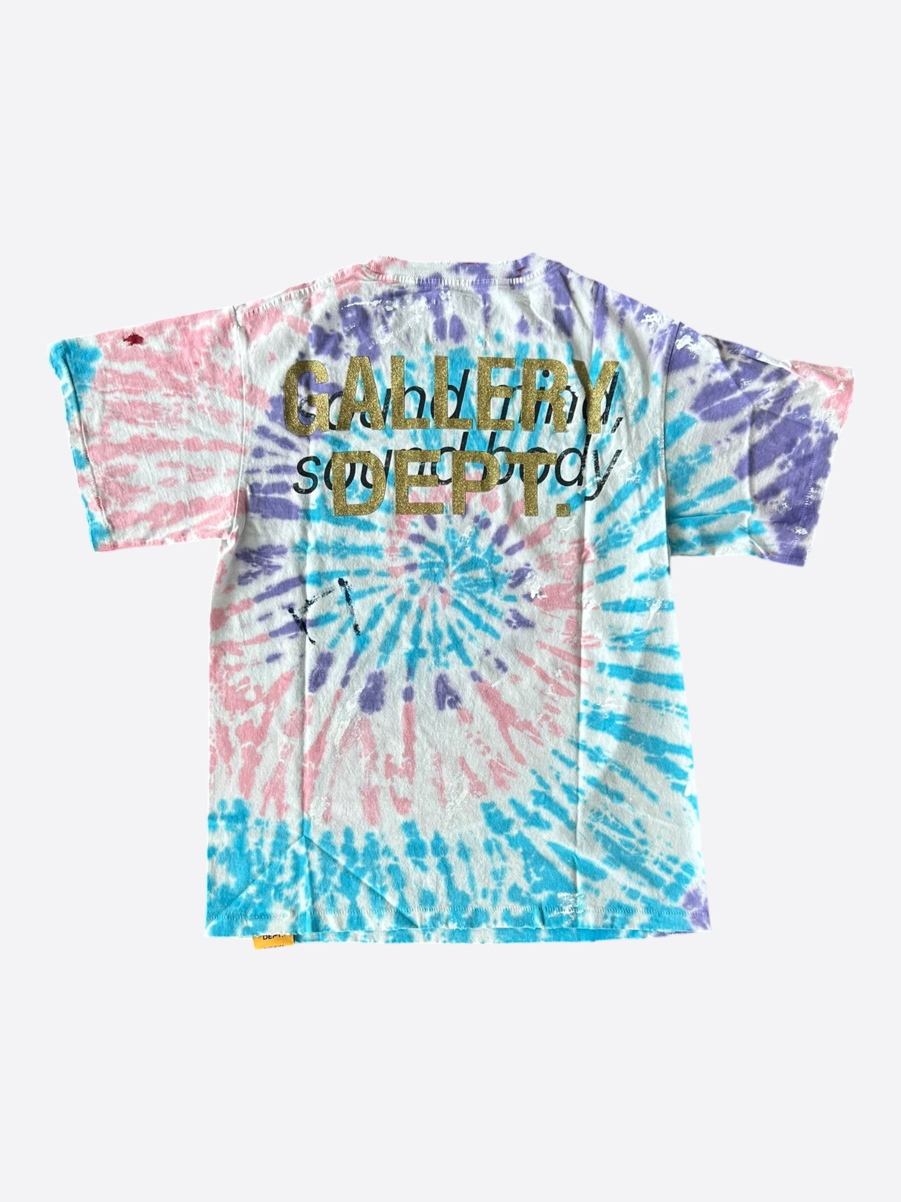 Gallery Dept. Gallery Dept ASICS Multicolor Glitter Logo T-Shirt Size US XXL / EU 58 / 5 - 2 Thumbnail