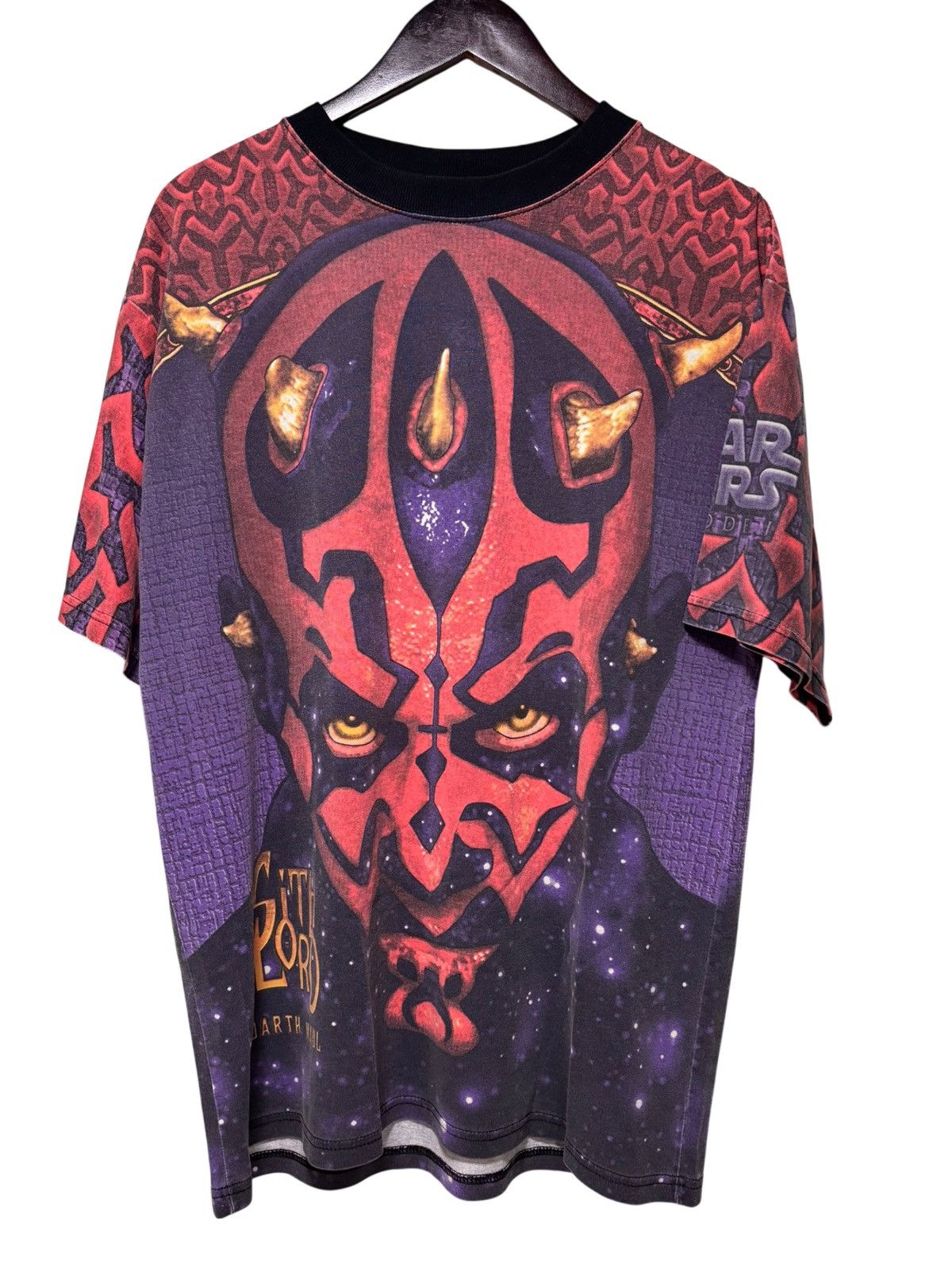 Star Wars Vintage Star Wars Episode 1 Darth Maul All Over Print TShirt Size US XL / EU 56 / 4 - 1 Thumbnail