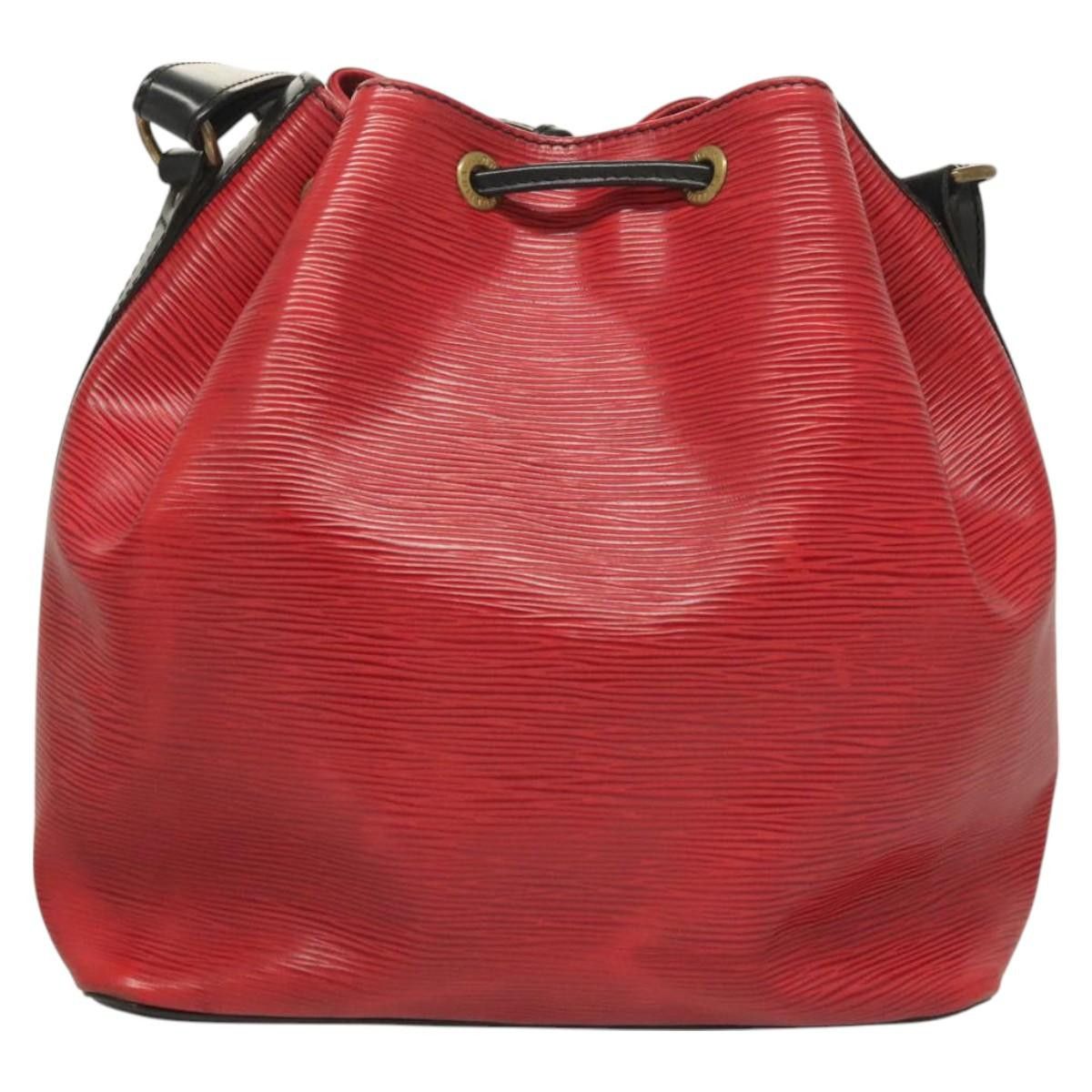 Louis Vuitton LOUIS VUITTON Epi Petit Noe Shoulder Bag Red M44107 Size ONE SIZE - 2 Thumbnail