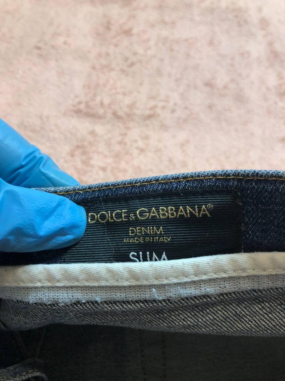 Dolce & Gabbana DOLCE GABBANA Men’s Straight Fit Denim Jeans Everyday Wear Size US 30 / EU 46 - 2 Thumbnail