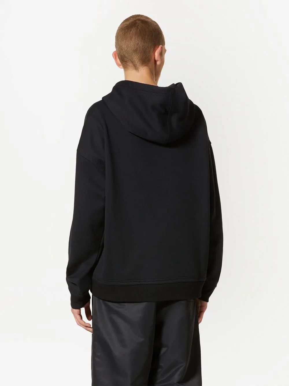 Valentino o1y0525 Logo Hoodie in Black Size US L / EU 52-54 / 3 - 4 Thumbnail