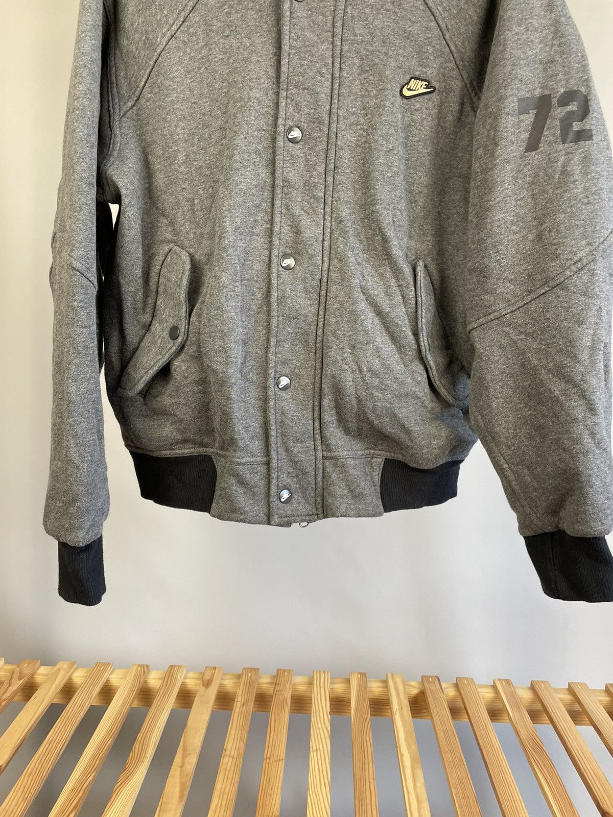 Nike Nike vintage reversible bomber jacket size M Size US M / EU 48-50 / 2 - 7 Thumbnail