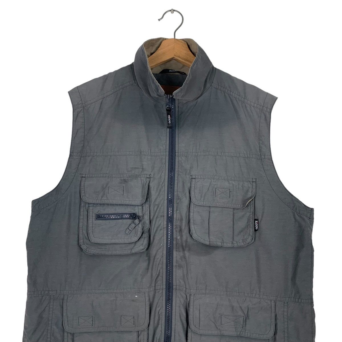 Zippo ZIPPO Sun Faded Multipocket Vest Utility Vest #0914-C41 Size US L / EU 52-54 / 3 - 2 Thumbnail