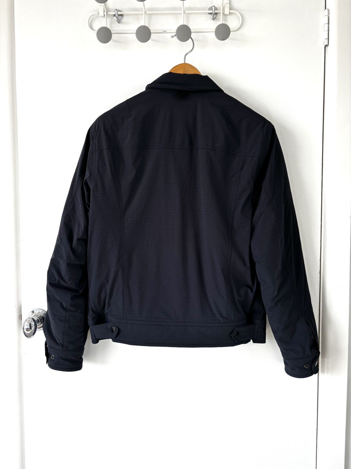 Rag & Bone Owen duck down filled cropped navy nylon jacket Size US S / EU 44-46 / 1 - 2 Thumbnail