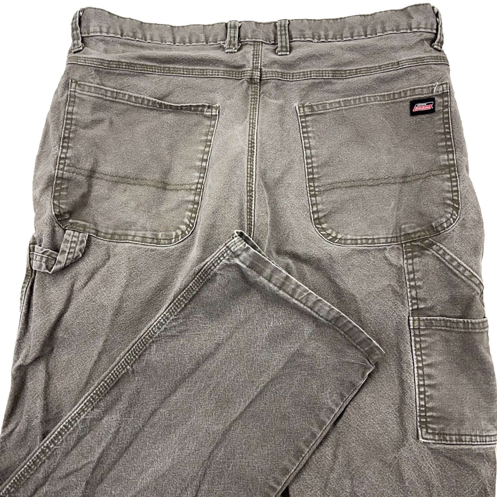Dickies VINTAGE Dickies Carpenter Pants Men 36x30 Brown Canvas Workwear 5-Pocket Relaxed Straight Size US 36 / EU 52 - 2 Thumbnail